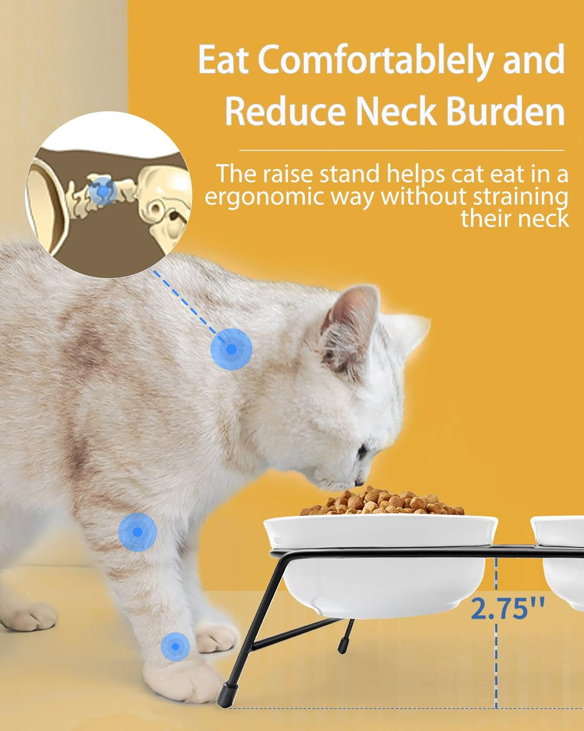 anti-vomiting-raised-cat-bowls-2-13-oz-ceramic-cat-food-water-bowls-with-non-slip-stainless-steel-stand-dishwasher-safe-for-indoor-cats