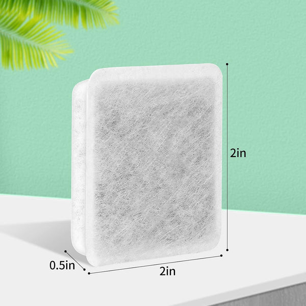 Pet Fountain Charcoal Water Filter Replacement, Dog Cat Water Bowl Filter Pet Water Filter Fit for Gravity Waterer Bowls Pack of 82