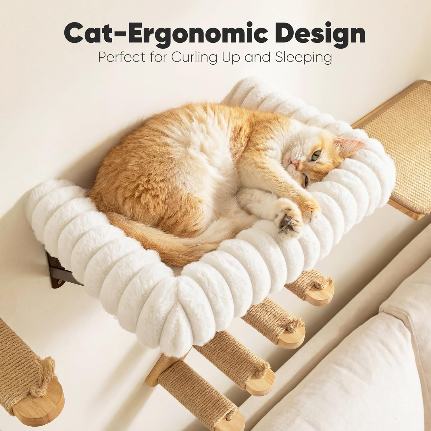 fukumaru-cat-wall-shelves-17-x-10-inch-soft-cushion-solid-rubber-wood-floating-shelf-with-upgraded-installation-kitten-wall-furniture-for-sleeping-playing-and-scratching