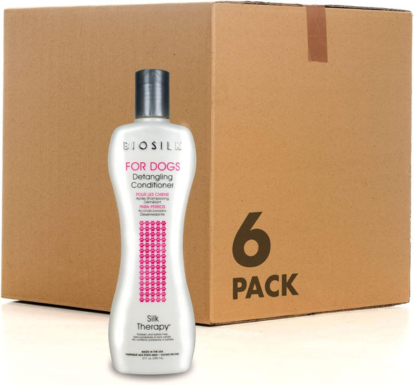 Biosilk for Dogs Silk Therapy Dog Detangling Conditioner, Dog Coat Conditioner to Help Smooth Knots and Tangles and Support Soft Manageable Coats during Routine Grooming, 12 Fl Oz | Smooths Knots and Tangles for Soft, Manageable Coats, Supports Routine Grooming and Brushing7