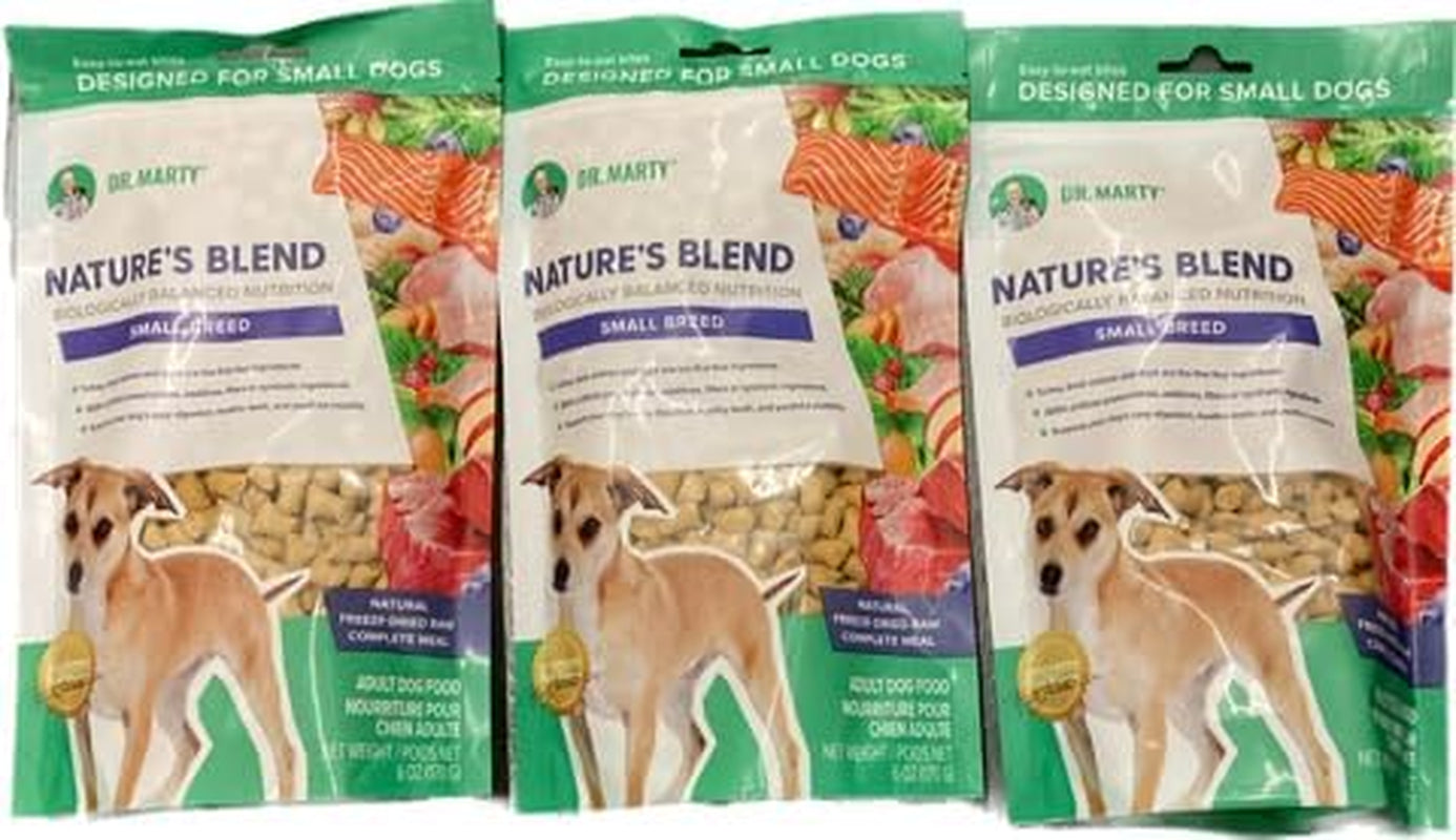 dr-marty-natures-blend-adult-small-breed-freeze-dried-raw-dog-food-18-oz-3-bags-x-6-oz