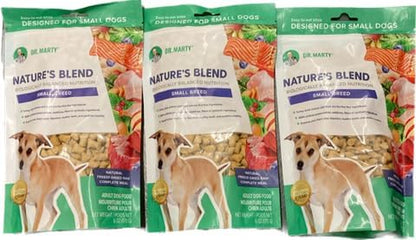 Dr. Marty Nature'S Blend Adult Small Breed Freeze-Dried Raw Dog Food 18 Oz, (3 Bags X 6 Oz)1