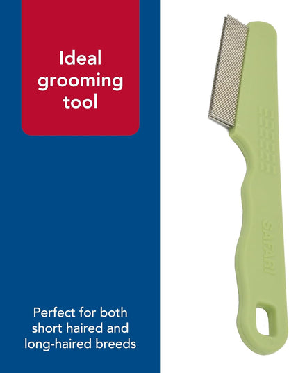 Coastal Pet Safari Double Row Comb - Helps Dry Skin - for Flea Prevention and Detection in Pets with Short and Long Hair5