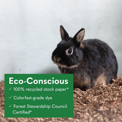 ECO BEDDING 99% Dust-Free Paper Bedding for Small Pets and Birds, Eco Natural, 1.5 Lb - Safe, Clean, Ideal Nesting & Burrowing Material for Comfort4
