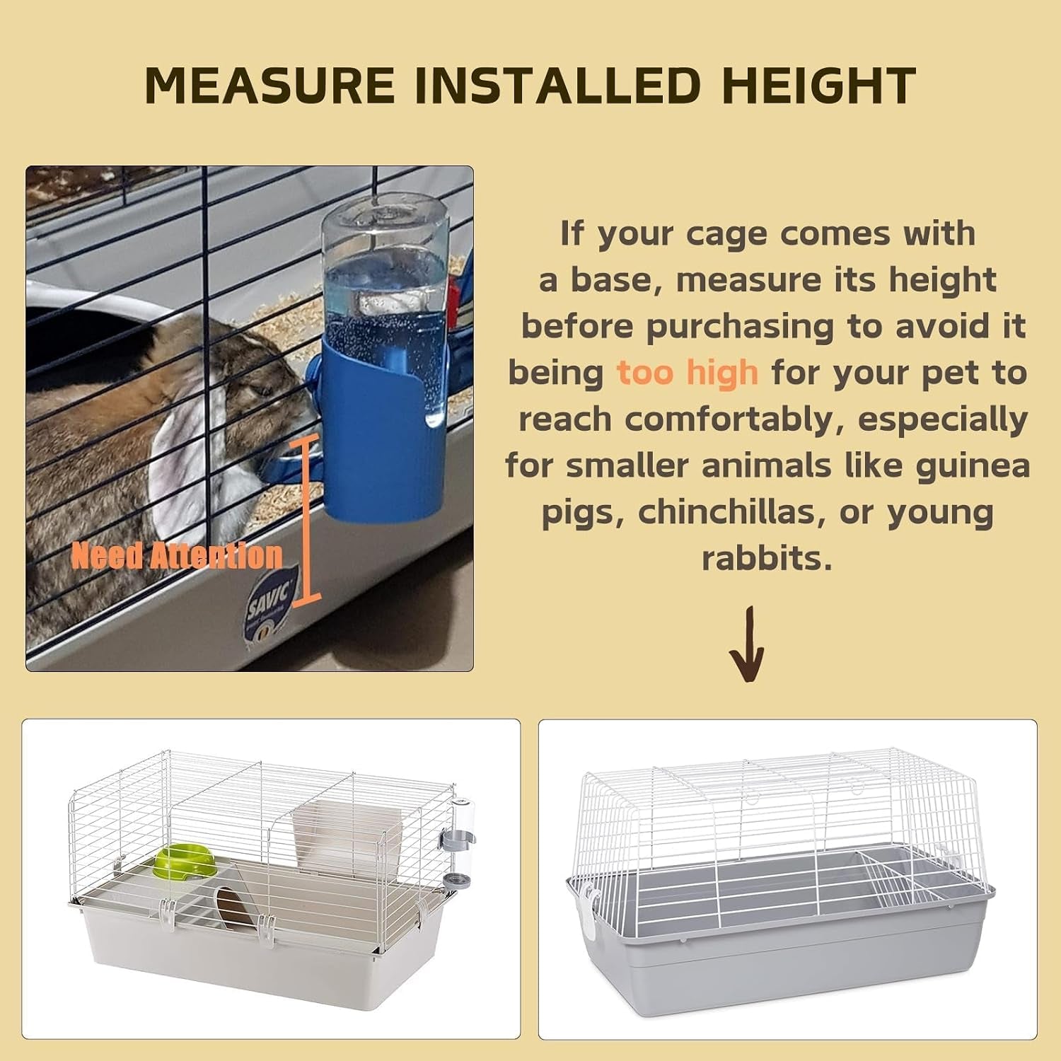 rabbit-water-bottle-600ml-21oz-hanging-water-dispenser-feeder-cage-crate-hutch-bunny-puppy-cat-chinchilla-ferret-guinea-pigs-squirrel-hedgehog-green