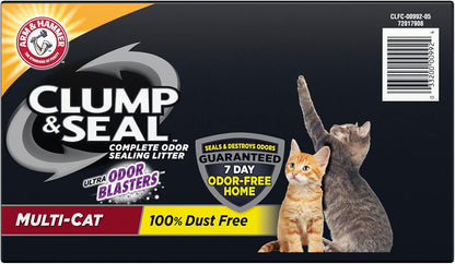 Arm & Hammer Clump & Seal Litter, Multi-Cat Litter 38 Lb.13
