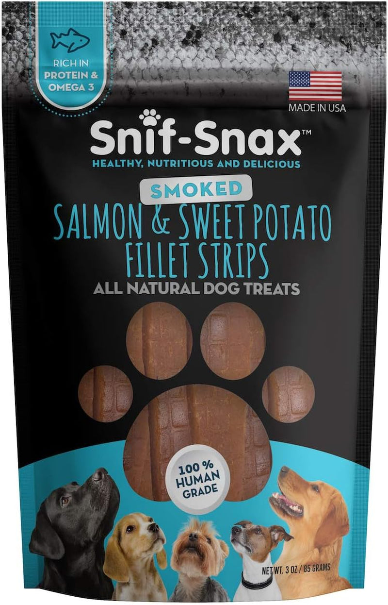 snif-snax-salmon-bites-dog-treats-3-pack-all-natural-human-grade-training-treats-for-dogs-healthy-grain-free-puppy-adult-rewards-protein-rich-soft-salmon-snacks