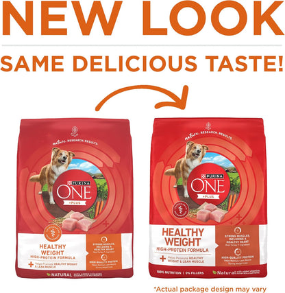 Purina ONE plus Healthy Weight High-Protein Dog Food Dry Formula - 31.1 Lb. Bag2
