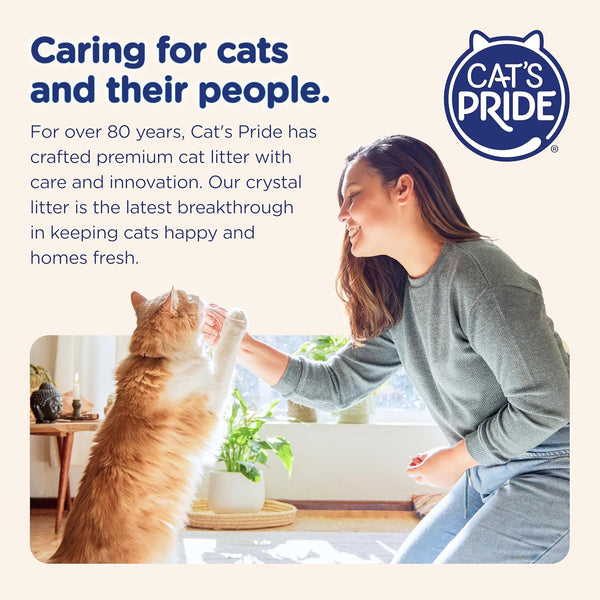 Ultra Fresh Scented Micro Crystals Premium Cat Litter - 99.9% Dust Free, Soft on Paws - 5 Lbs.9