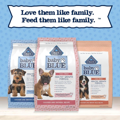 Blue Buffalo Baby Blue Natural Small Breed Puppy Dry Dog Food, Healthy Growth Formula with DHA, Chicken and Oatmeal Recipe, 4-Lb Bag9