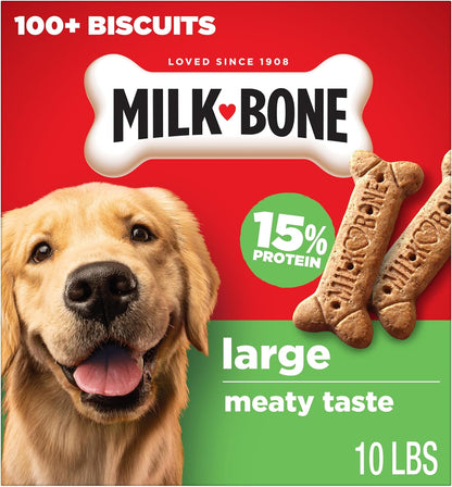 Milk-Bone Mini’S Original Biscuits, Mini Dog Treats, 6 Boxes | 6 (15-Oz.) Boxes, Tail-Wagging Meaty Taste, 15% Protein, 5 Calories per Treat11