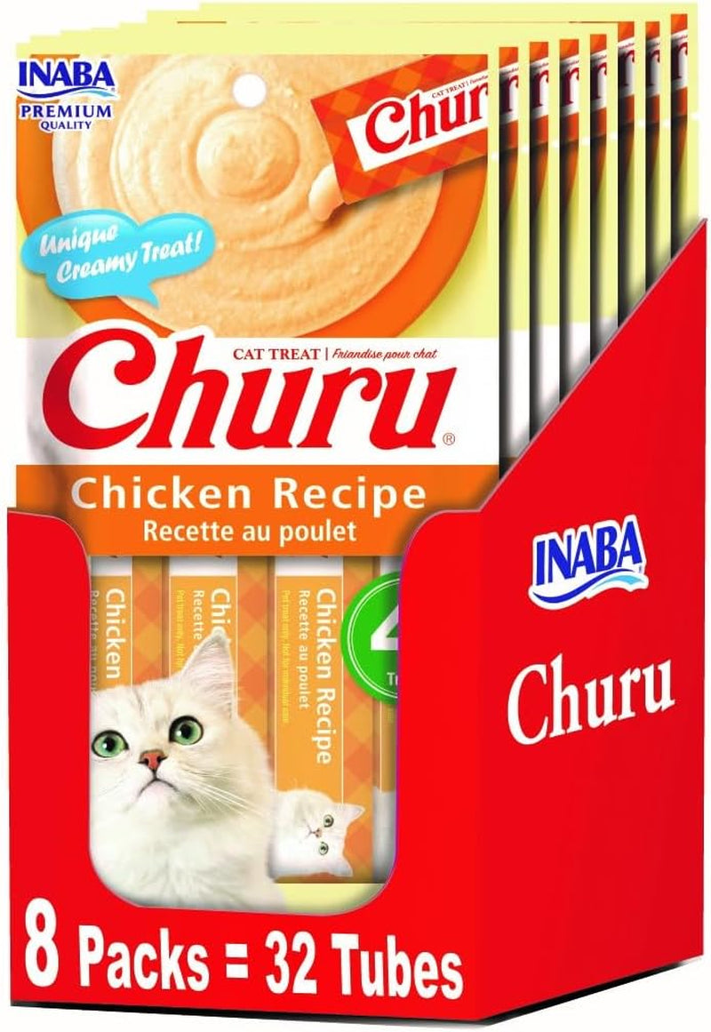 inaba-churu-lickable-puree-natural-cat-treats-tuna-recipe-4-servings-per-package-8-packages-32-tubes