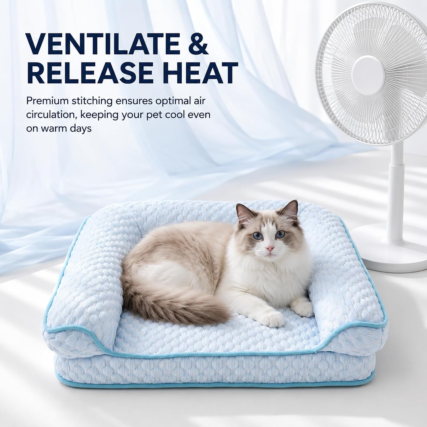 cooling-cat-bed-for-indoor-cats-19-7-x-15-8-in-supportive-pet-sofa-with-egg-crate-foam-breathable-cool-touch-fabric-washable-bolster-bed-for-cats-and-small-dogs