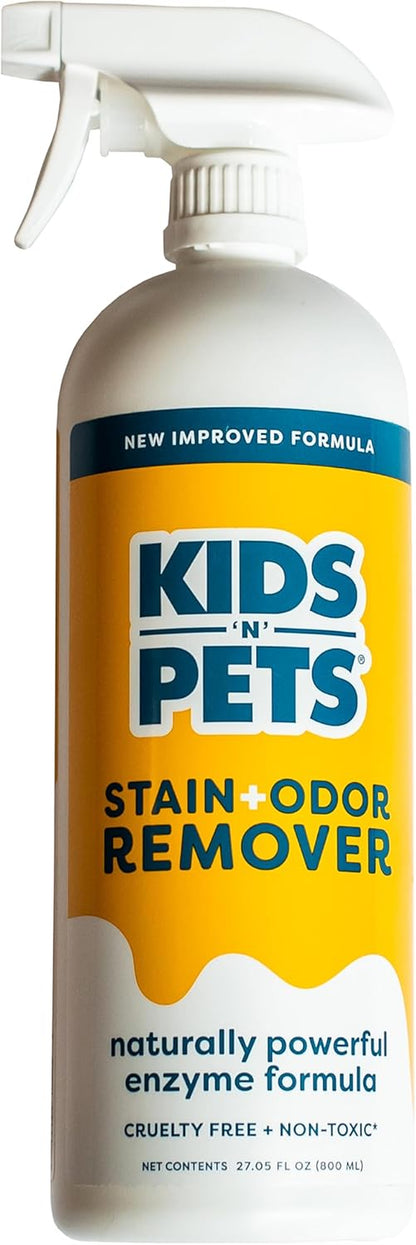 KIDS 'N' PETS Stain & Odor Remover for Carpet, Fabric & Furniture, 32 Oz | Dog Pee & Cat Urine8