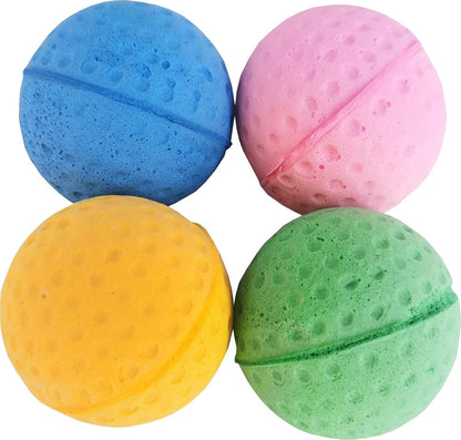 Cat Foam Ball Cat Sponge Ball Toy Soccer Toy (12Pack)7
