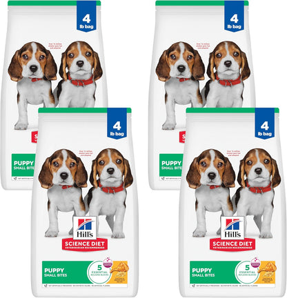 Hill'S Science Diet Puppy Small Bites Dry Dog Food | #1 Veterinarian Recommended, Chicken & Brown Rice, 4.5 Lb. Bag16