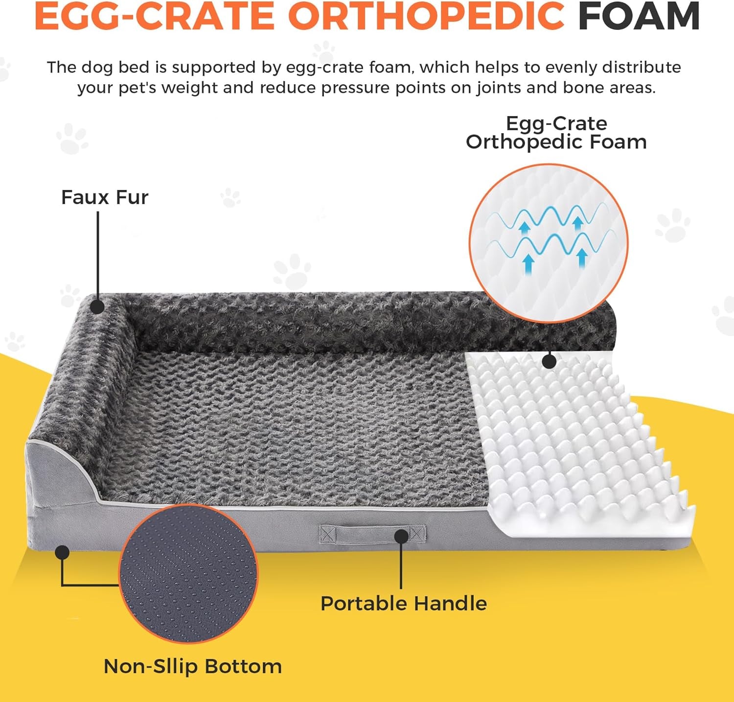 dog-beds-large-sized-dogs-xl-orthopedic-dog-beds-for-large-dogs-42x30x7-5-waterproof-pet-bed-with-washable-cover-l-shaped-pet-couch-with-portable-handle-grey