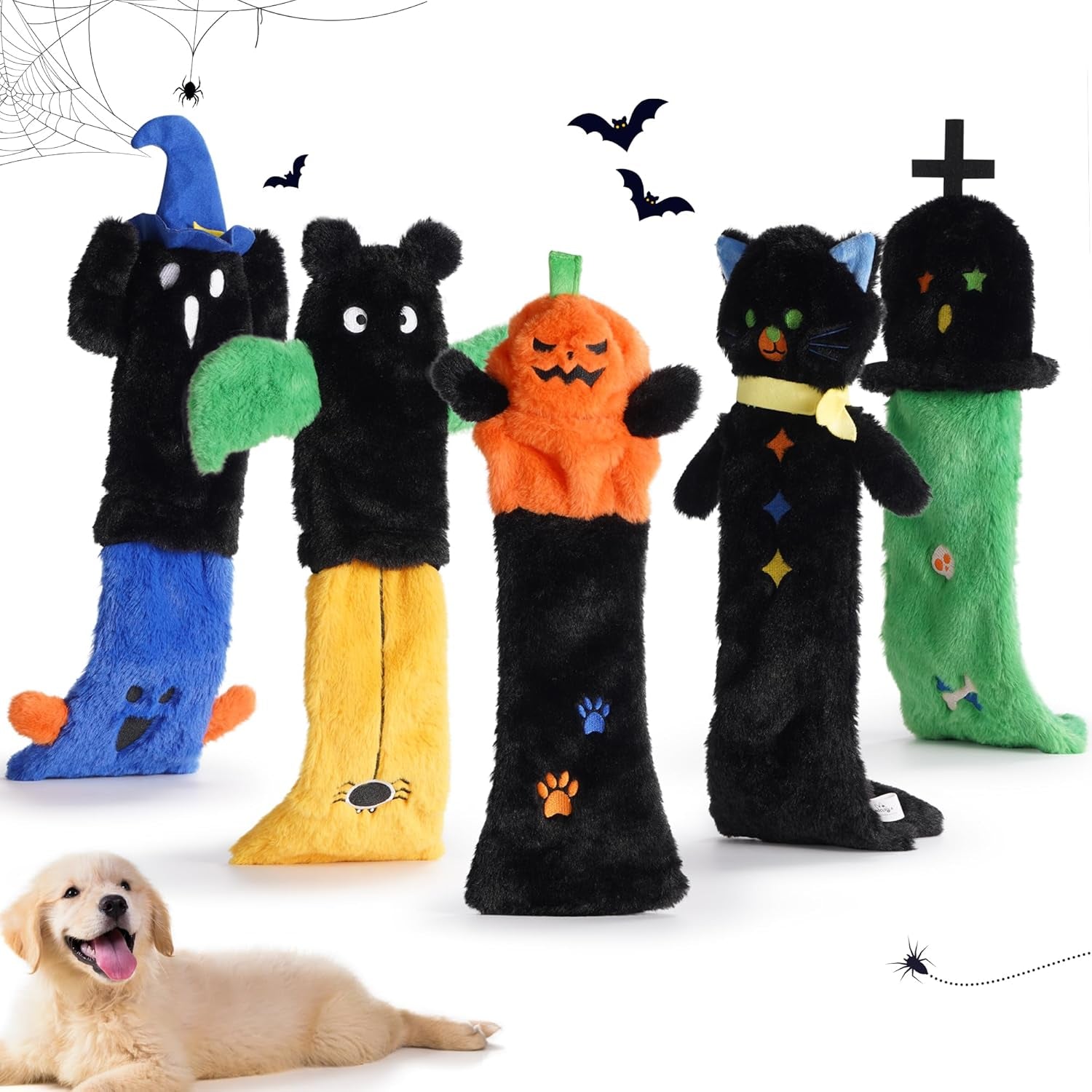 nocciola-dog-squeaky-toys-5-pcs-crinkle-plush-dog-toys-no-stuffing-dog-toys-for-small-medium-large-dogs-stuffless-puppy-toys-for-boredom
