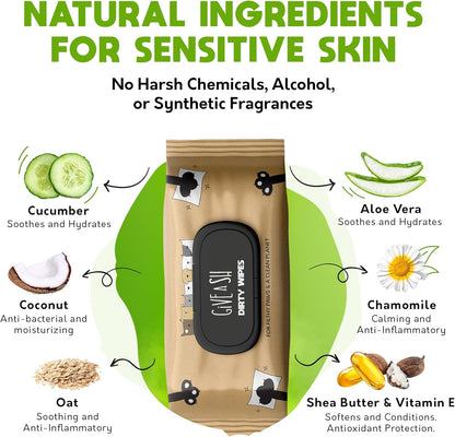 G.A.S Lick-Safe Daily Pet Wipes for Dogs and Cats, Unscented, 100 Count | Plant Based Lyocell Fibers, Certified Cruelty Free, Vet Approved, Hypoallergenic, for Paws Face Body and Butt, 10% to Charity4