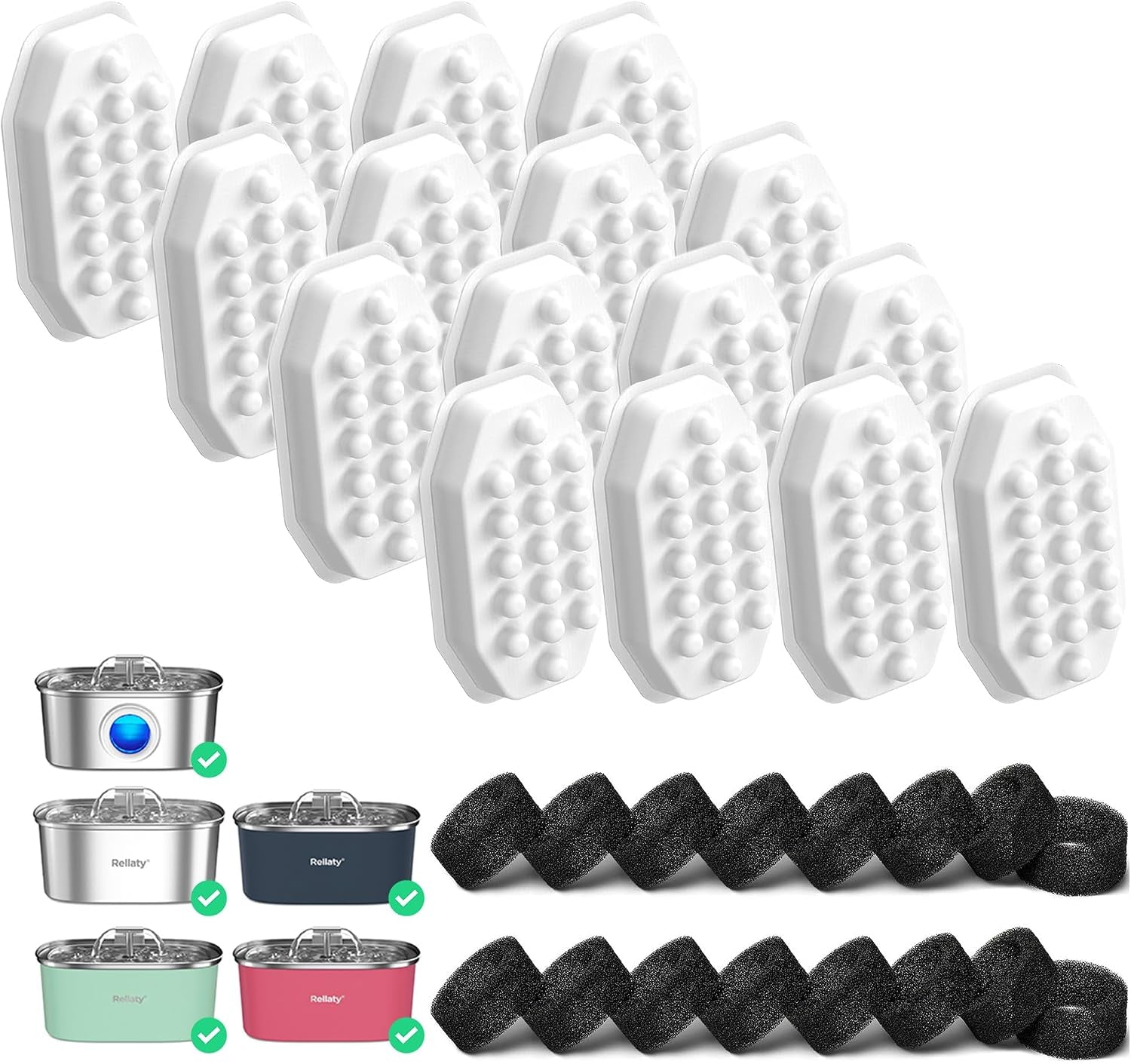 rellaty-official-cat-fountain-filters-12-filters-12-sponges