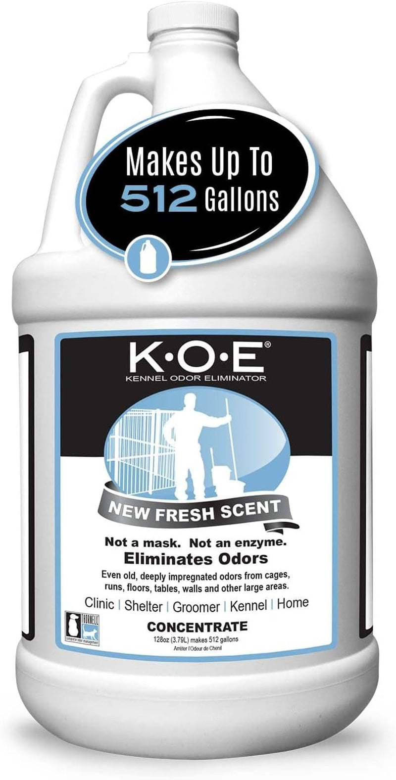 odorcide-k-o-e-fresh-scent-odor-eliminator-concentrate-for-strong-odor-on-cages-floor-more-non-enzymatic-for-home-dog-kennel-home-pet-supplies-1-gal