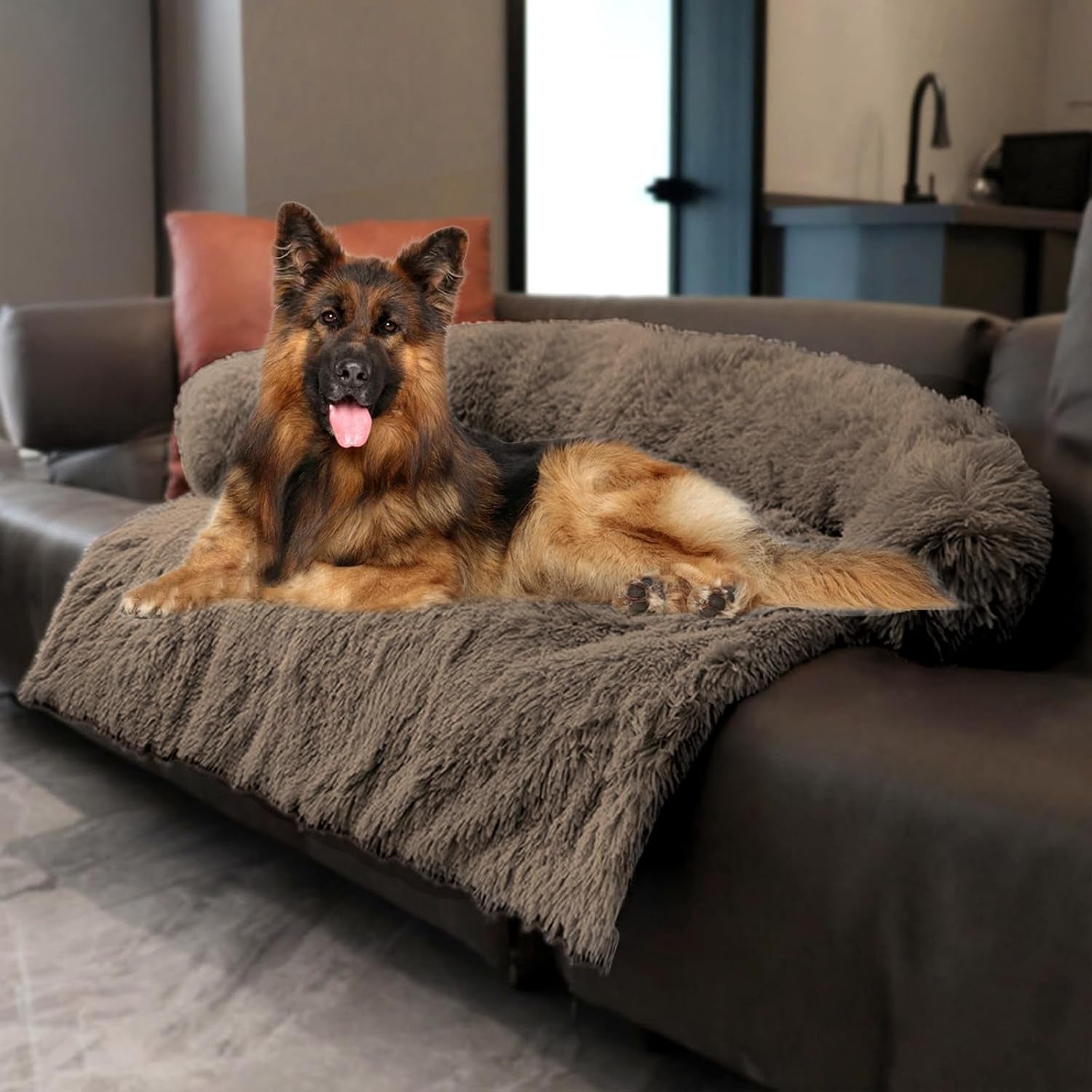 calming-dogs-cats-bed-mats-dog-pad-washable-removable-couch-cover-plush-long-fur-mat-for-pets-waterproof-lining-perfect-for-small-medium-and-large-dogs-and-cats-gradient-gray-36x31