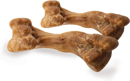 Nylabone Healthy Edibles WILD Natural Dog Bones Long Lasting, Bison Flavor Bone Dog Treats, Medium (2 Count) | Natural Dog Chew Bones, Made in USA, Highly Digestible Dog Chews, Long Lasting Chews for Medium Dogs up to 35 Lbs8