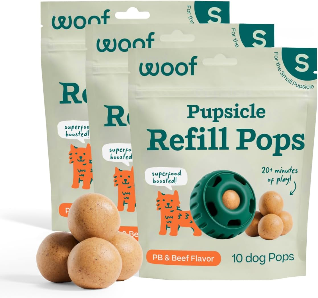 woof-pupsicle-peanut-butter-beef-refill-pops-dog-treats-large-7-count-for-large-pupsicles-peanut-butter-beef-flavor-long-lasting-treats-pre-made-pops-wholesome-ingredients-shelf-stable