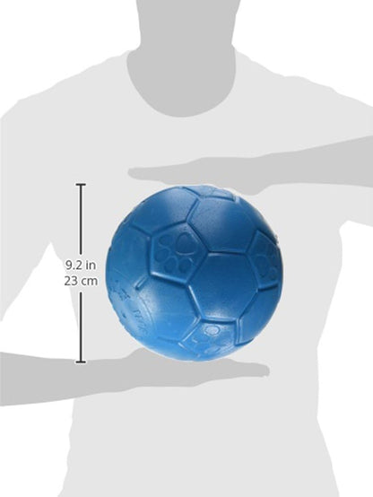 Jolly Pets Large Soccer Ball Floating-Bouncing Dog Toy, 8 Inch Diameter, Ocean Blue | Large 8 Inch Durable Dog Soccer Ball for Dogs 60 to 90 Lbs, Won'T Deflate When Punctured, Floats for Water Play, Made in USA7