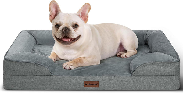 Dog Bed for Extra Large Dogs, 44-Inch Orthopedic XL Waterproof Pet Beds | Aodisman Big Size Pet Bed with Sides,Comfort Thick Egg-Crate Foam,Dog Crate Pad & Couch Bed,Washable Cover & Non-Slip Bottom12