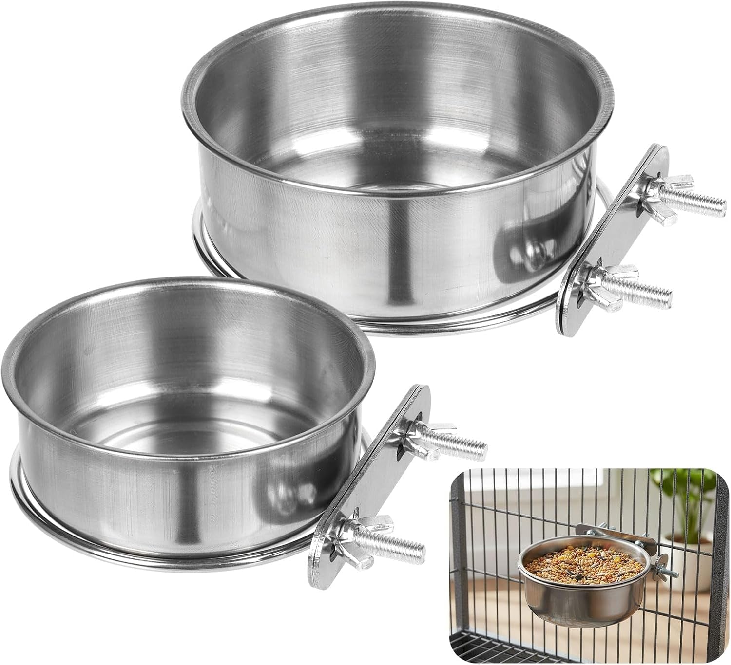 pet-cage-bowls-2-pack-stainless-steel-pet-hanging-bowl-bird-food-water-bowl-for-cage-crate-dog-bowl-parrot-feeding-cups-for-chinchilla-finches-puppy-cat-rabbit-guinea-pig