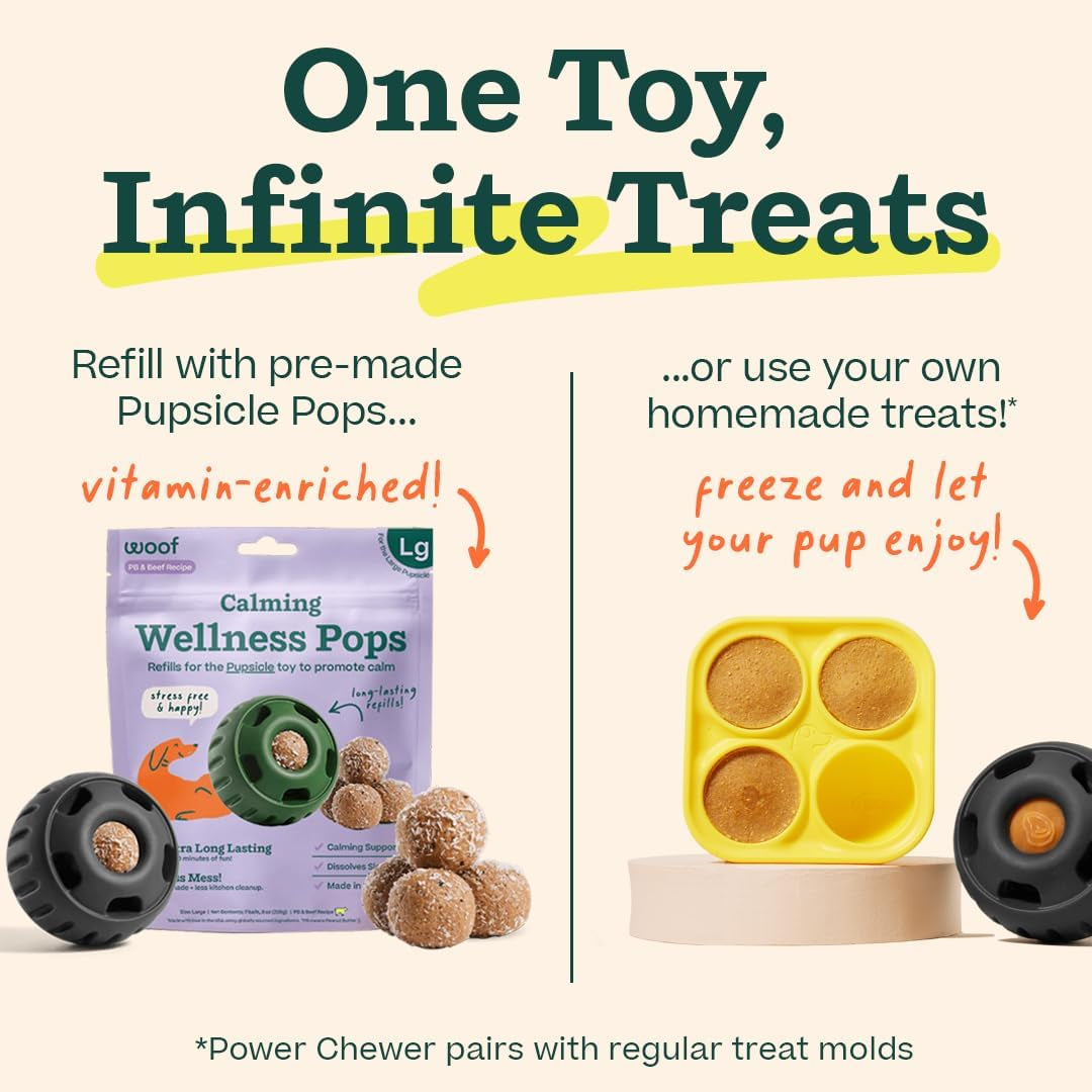 woof-power-chewer-pupsicle-dog-treat-toy-for-dogs-25-75-lbs-tough-chew-toy-durable-rubber-treat-compatible-reusable-low-mess-design-easy-to-fill-easy-to-rinse