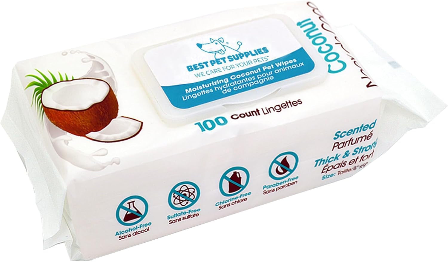 best-pet-supplies-cleaning-dog-wipes-moisturizing-coconut-100-count-coconut-scented-large-8x9-pet-wipes-vitamin-e-puppy-cat-safe-gentle-grooming-resealable-pouch-prevents-drying