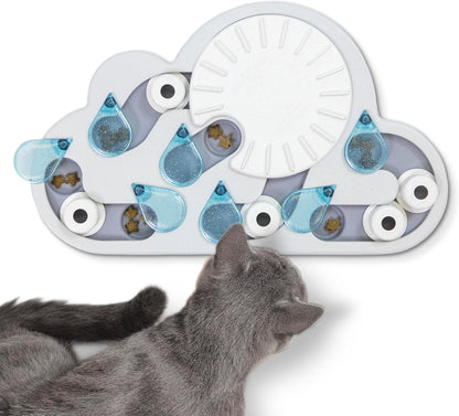 Catstages Nina Ottosson Buggin’ Out Puzzle & Play Cat Puzzle Feeder – Interactive Treat Game for Indoor Cats, Level 2 Slow Feeder Enrichment Toy, 13.9" X 11.5"9