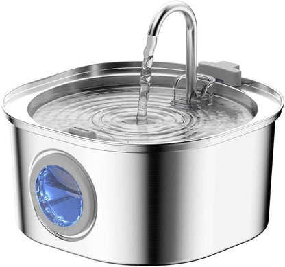 Seelene the Doggy Fountain, Quiet Floor-Standing Pet Water Fountain, Feeding & Watering Supplies (B)1