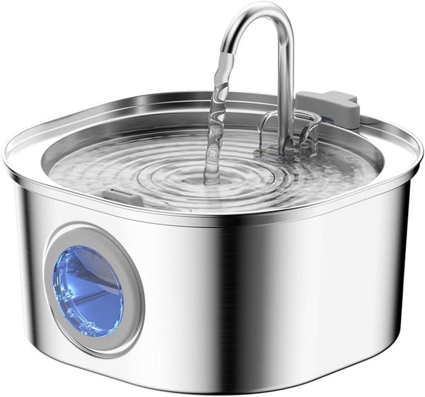 Seelene the Doggy Fountain, Quiet Floor-Standing Pet Water Fountain, Feeding & Watering Supplies (B)1