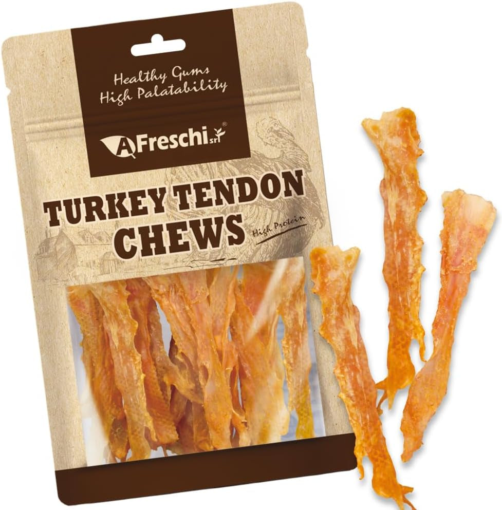 afreschi-turkey-tendons-dog-treats-braided-sticks-3-5-oz-rawhide-free-puppy-chews