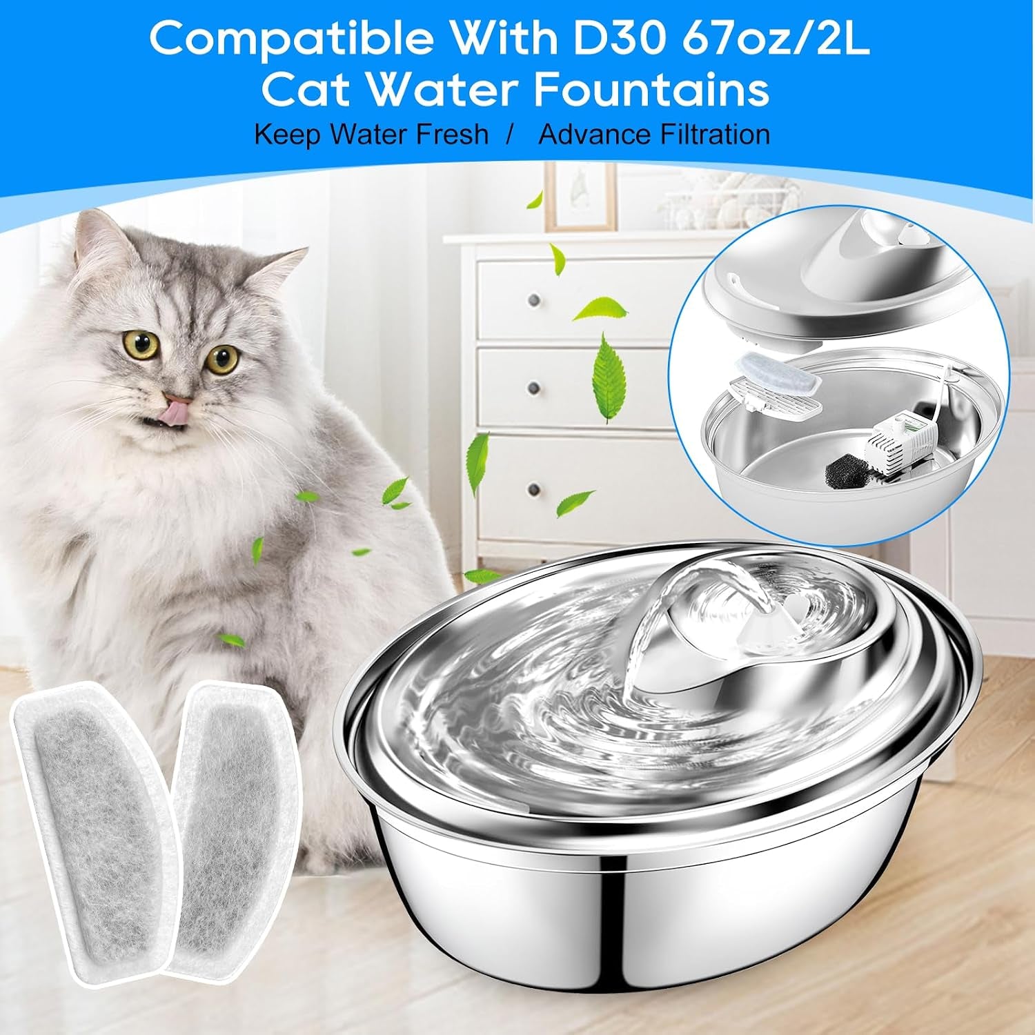 12-6-pack-cat-fountain-filters-replacement-for-d30-67oz-2l-pet-fountain-filters-replacement-12-pcs-filter-and-6-pcs-replacement-pre-filter-sponges-compatible-with-orsda-pet-water-fountains