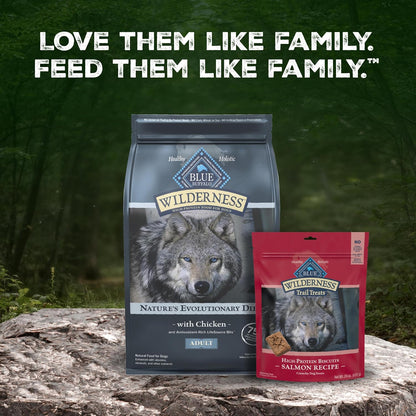 Blue Buffalo Wilderness Adult Wet Dog Food Variety Pack, Beef & Chicken Grill, 32G Protein, and Chicken & Salmon Grill, 35G Protein, Grain-Free & High-Protein, Natural, 12.5-Oz. Each (6 Cans)9