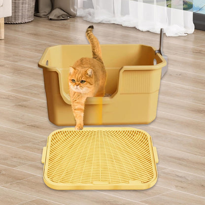Cat Litter Ramp Trapper Mat Washable Double Layered Non-Slip Step for Indoor Cats Balcony Living Room- Small5