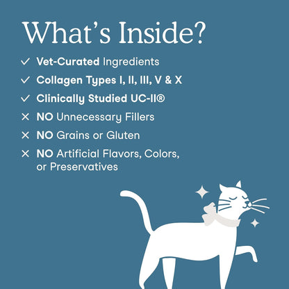 Fera Pets Cat & Dog Collagen Powder Dog Food Topper with UC-II - 4.23 Oz | Pet Collagen Powder with 5 Types of Collagen & Clinically Studied UC II for Bone, Gut, Joint & Skin Health3