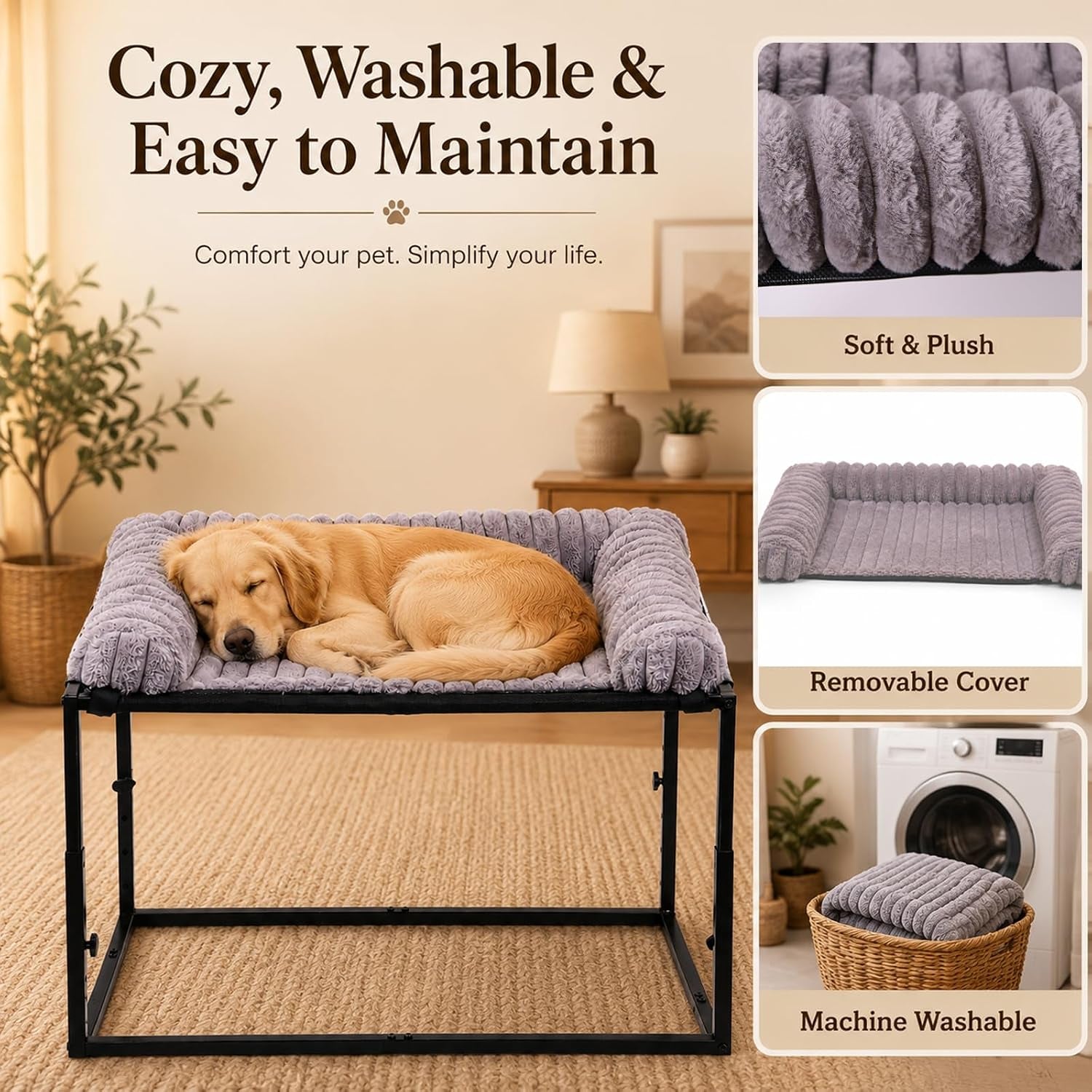 adjustable-bedside-dog-bed-for-medium-dogs-elevated-co-sleeper-dog-bed-with-reinforced-metal-frame-thick-supportive-cushion-mattress-washable-cover-dog-bedside-sleeper-for-dogs-cats