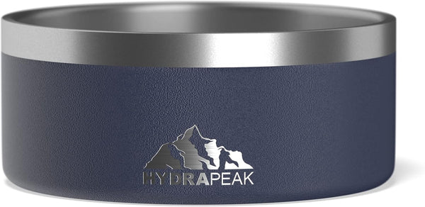 Hydrapeak Dog Bowl; Non Slip Stainless Steel; Water and Food Dish; Large Sized and Small Dogs; 32Oz 64Oz; Multiple Sizes; 4 Cup | White11