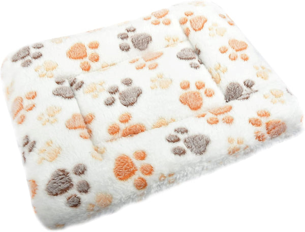 Small Animal Bed Mat, Soft & Warm, Suitable for Guinea Pig, Hamster, Rabbit, Rat and Bearded Dragon (X-Large(13.3''X9.4''), Star Grey)11
