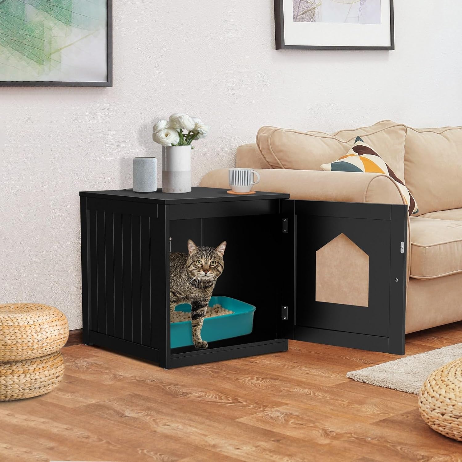 zeny-hidden-cat-litter-box-furniture-enclosed-cabinet-with-vent-holes-indoor-wooden-washroom-end-table-nightstand-black