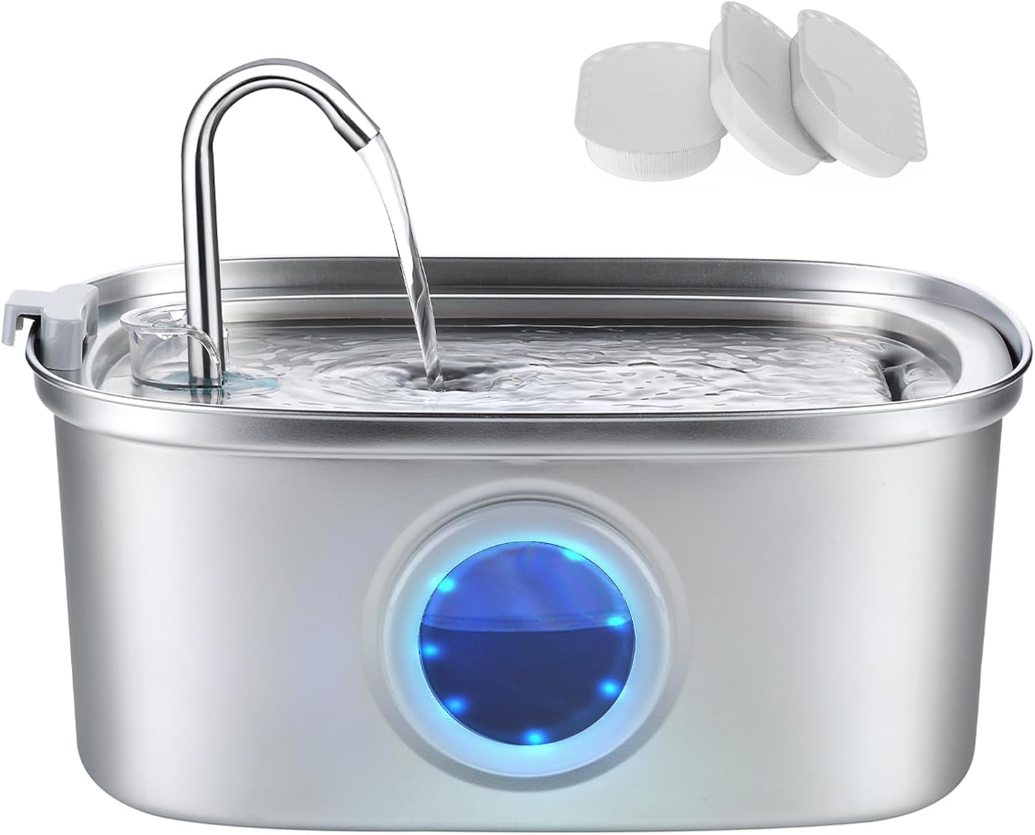 stainless-steel-cat-water-fountain-74oz-2-2l-cat-drinking-fountain-quiet-cat-fountain-for-indoor-cats-and-small-dogs-automatic-pet-water-dispenser-keeps-fresh-water-water-level-window