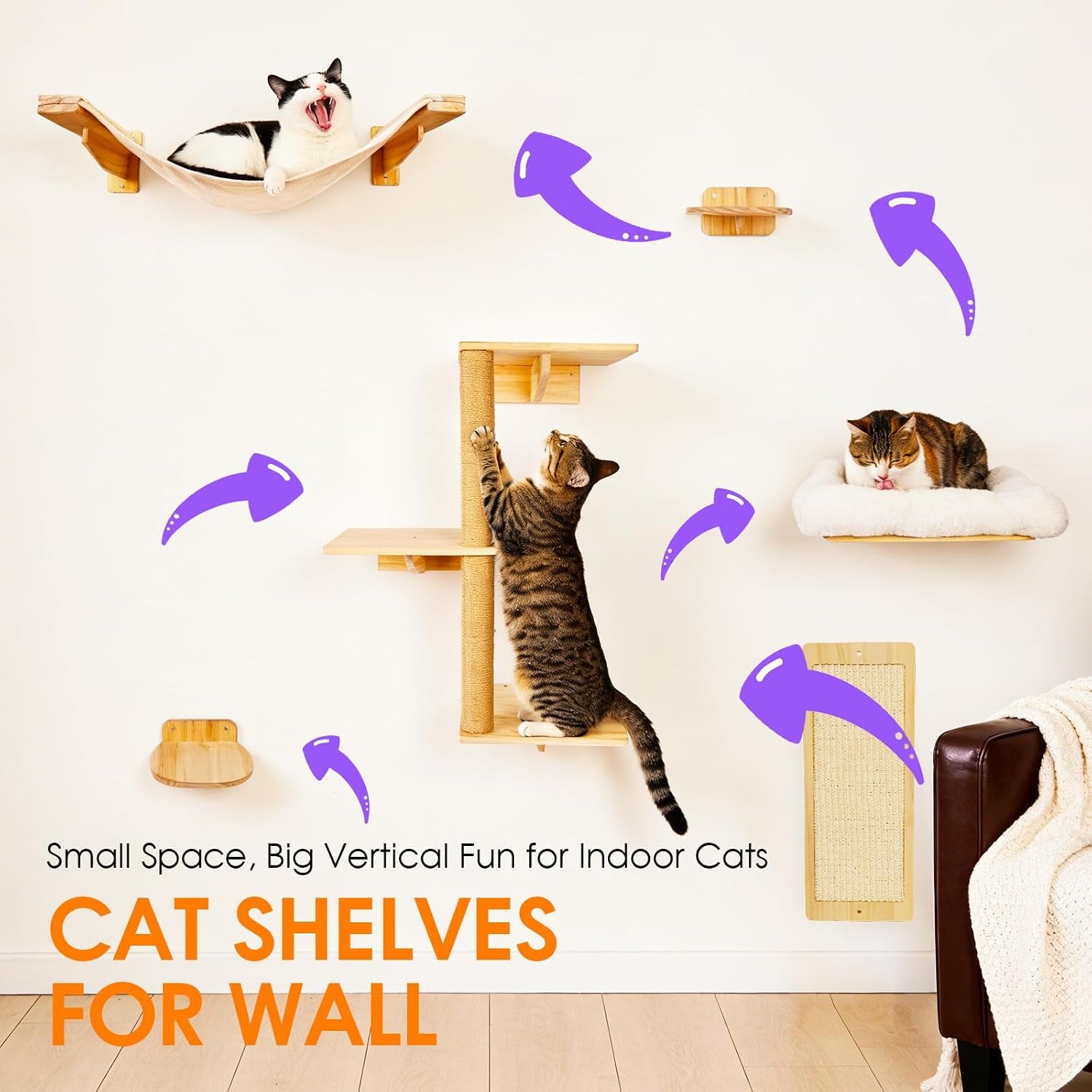 6in1-cat-wall-shelves-climbing-systems-large-cat-furniture-shelf-set-wall-hanging-mounted-hammock-sisal-scratching-perch-bed-2-steps-tower-tree-for-indoor-house-corner-ladder