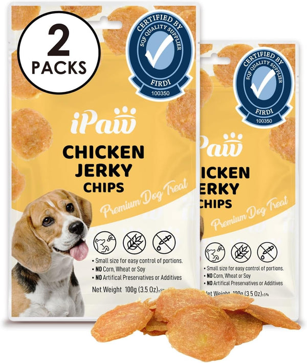 Ipaw Chicken Tots Dog Treat,Sqf-Certified Production Process,Training Treat | Puppy Training, Human Grade, Training Reward, Hypoallergenic, Easy to Digest13