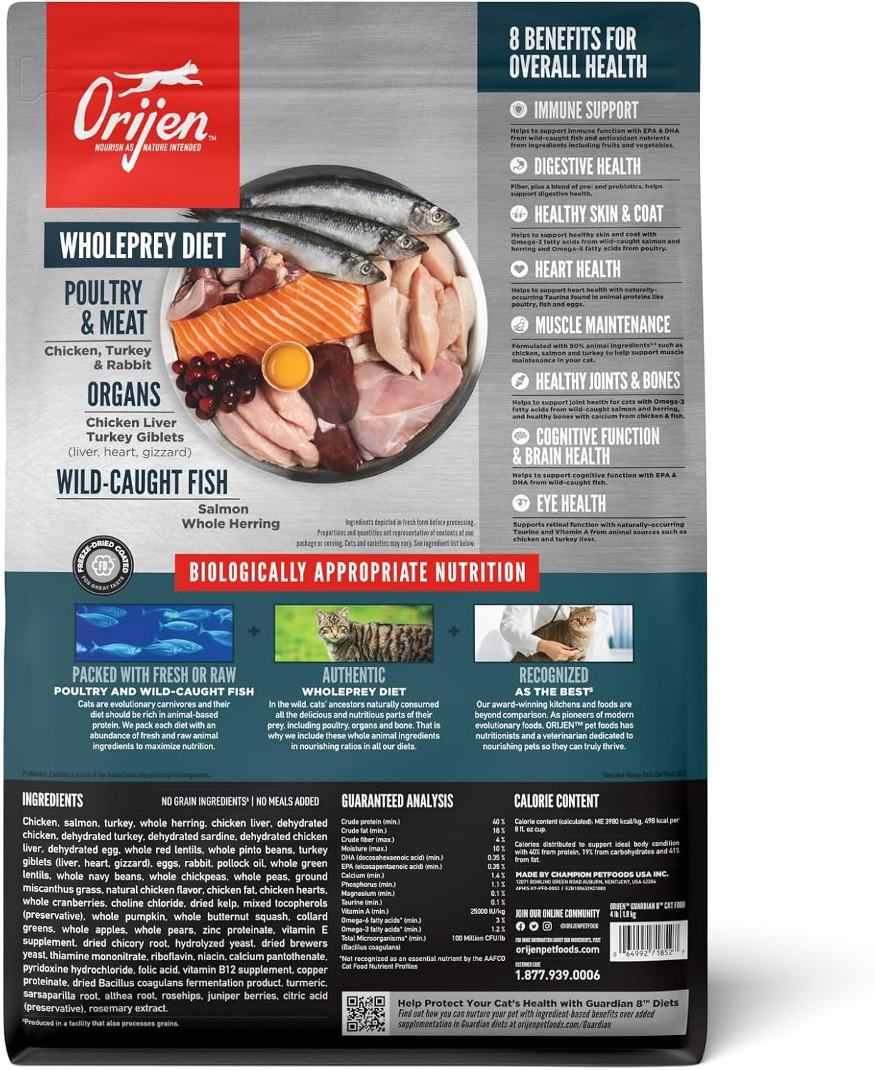 orijen-guardian-8-grain-free-wholeprey-dry-cat-food-4lb-bag-90-animal-ingredients-freeze-dried-fresh-or-raw-ingredients-grain-free-omega-3-fatty-acids-skin-coat-immune-support