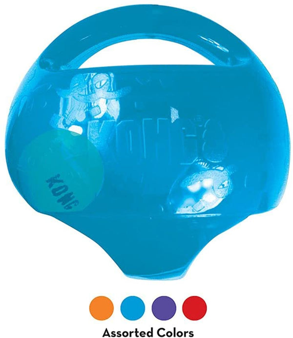 KONG Jumbler Ball, Interactive Fetch Toy, for Medium/Large Dogs, Assorted | Interactive Fetch Toy with a Tennis Ball Inside, Great for Engaging Dog & Puppy Playtime, Color May Vary4